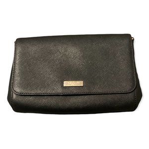 Kate Spade | Black Leather Cross Body Convertible Purse